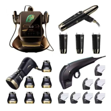 HIFU 25D MPT 360º PRO MAX com Radiofrequência e EMS Modelo 5 (Inclui 16 cartuchos) + Formação Certificada